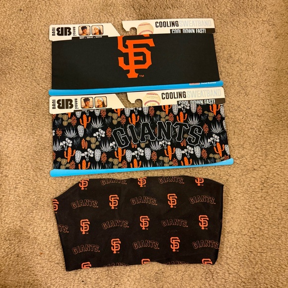 San Francisco Giants Cooling Headbands - Picture 1 of 5
